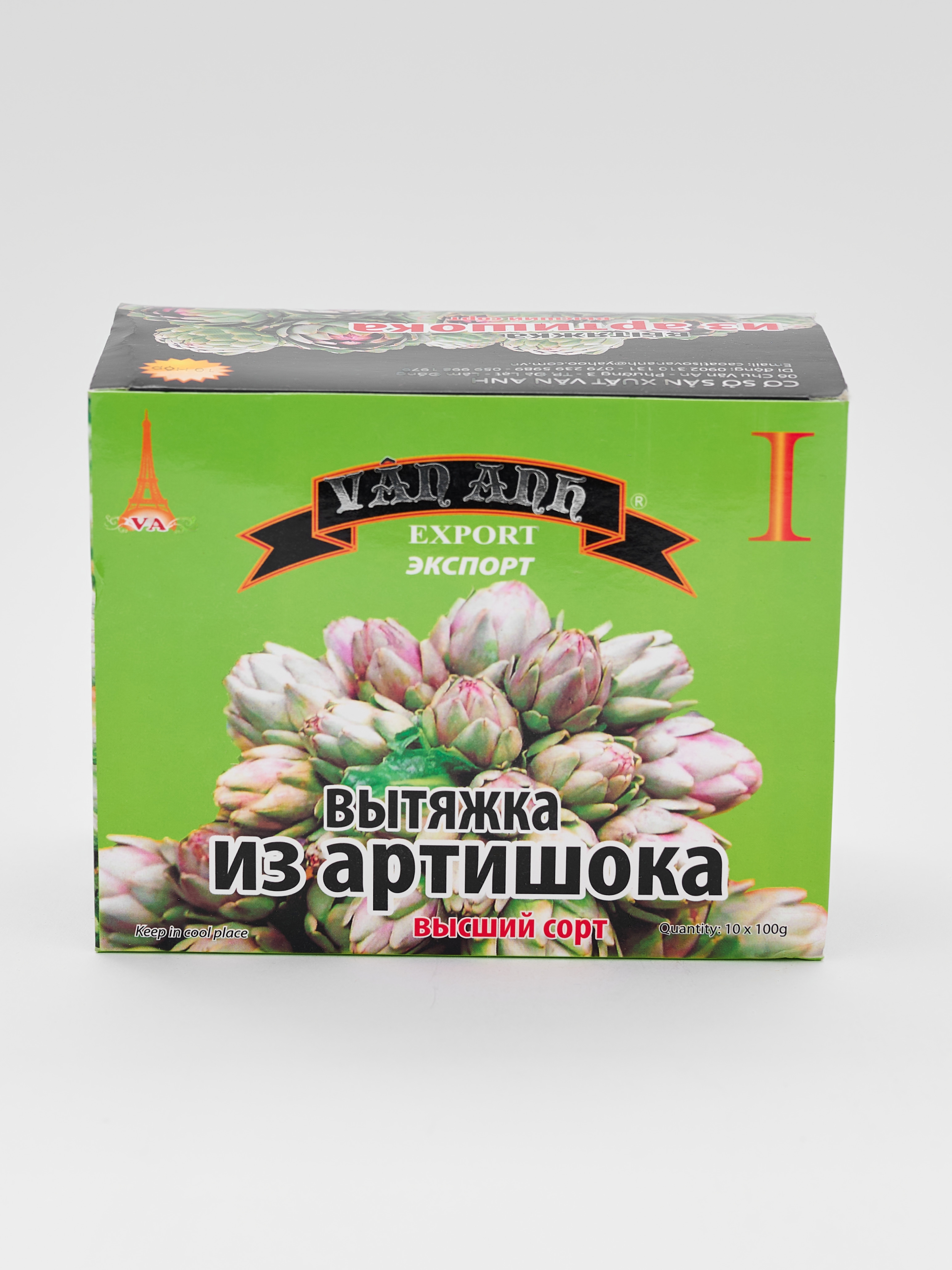 Упаковка вытяжки-желе из артишока Van Anh 1000 г, Вьетнам