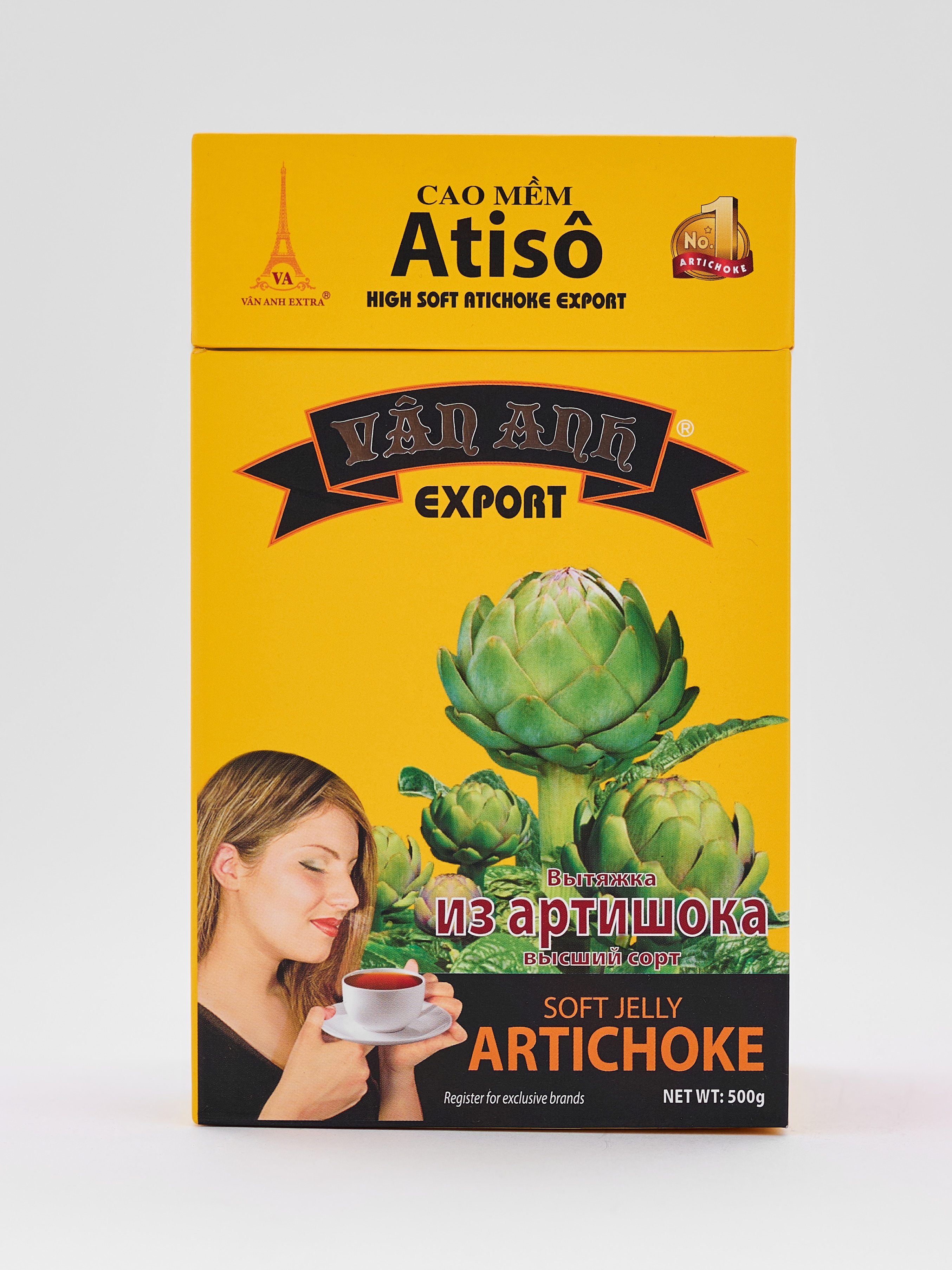 Желе из артишока Van Anh 500 г — вьетнамская вытяжка для здоровья печени