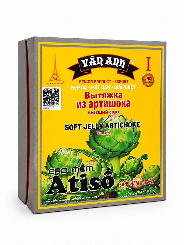 Вьетнамская вытяжка из артишока Van Anh 10 пакетиков по 100 г в подарочной упаковке