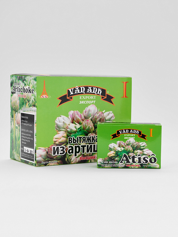 Soft Jelly вытяжка‑желе из артишока Van Anh 100 г, вид спереди