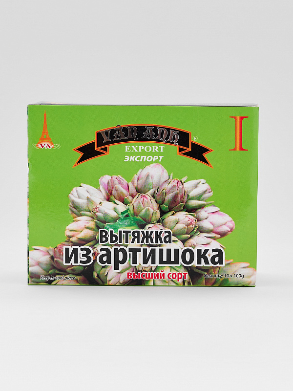 Soft Jelly вытяжка‑желе из артишока Van Anh 100 г, вид спереди